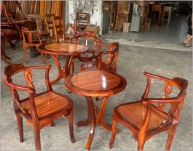Bàn ăn gỗ sồi 6 ghế
