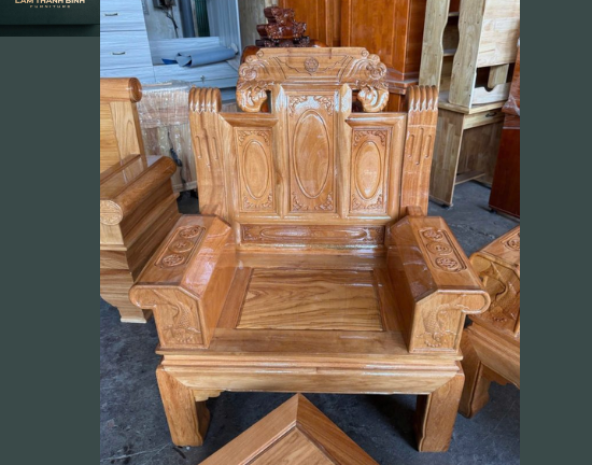 SaLon Âu Á Gõ Đỏ