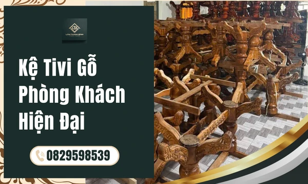Kệ Tivi Gỗ Phòng Khách Hiện Đại