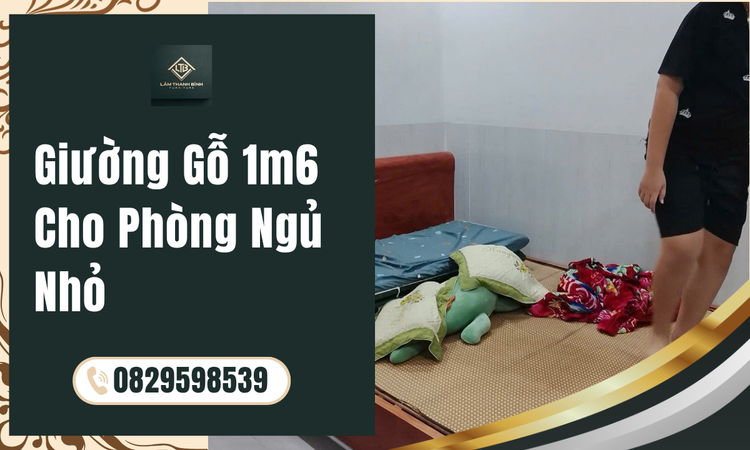 Lợi thế khi chọn Giường Gỗ cho không gian hẹp