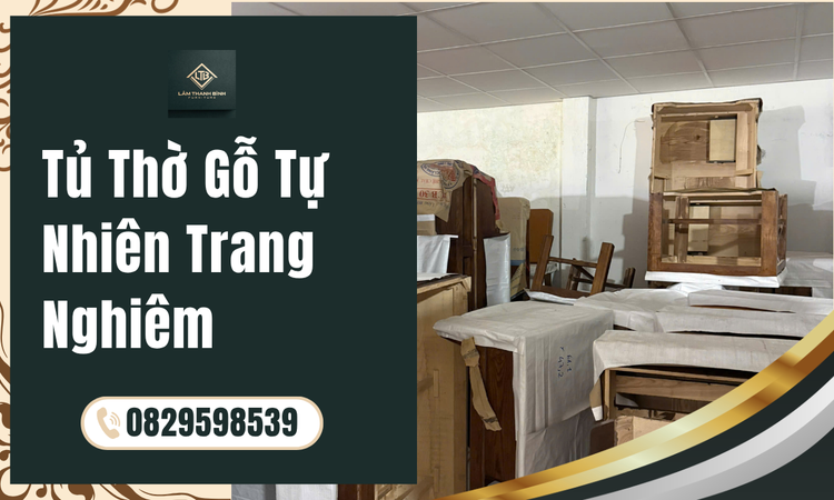 Giá trị văn hóa của Tủ Thờ Gỗ Tự Nhiên trong không gian tâm linh