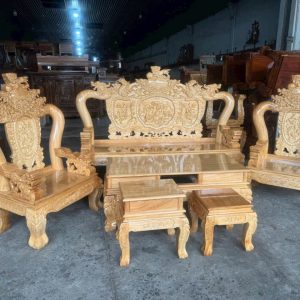 Giá trị độc tôn của bộ Bàn Ghế Salon gỗ gõ đỏ