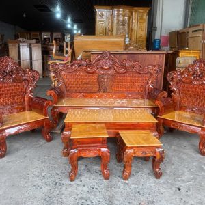 Ưu điểm vượt trội khi đầu tư Bàn Ghế Salon gỗ tự nhiên