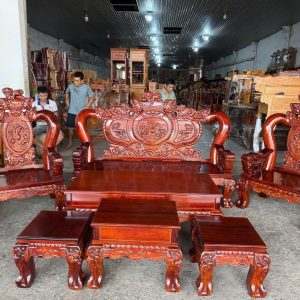 Khám phá vẻ đẹp độc đáo của Bàn Ghế Salon gỗ tràm