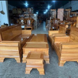 Bí quyết bài trí Sofa Đối Gỗ Phòng Khách hợp phong thủy