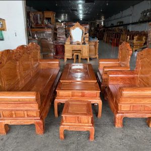 Quy trình thiết kế và thi công Sofa Đối Gỗ Phòng Khách